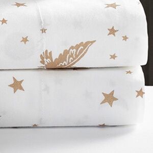 POTTERY BARN/HARRY POTTER "Enchanted Night Sky/Sheet Set  (Fitted And Flat)